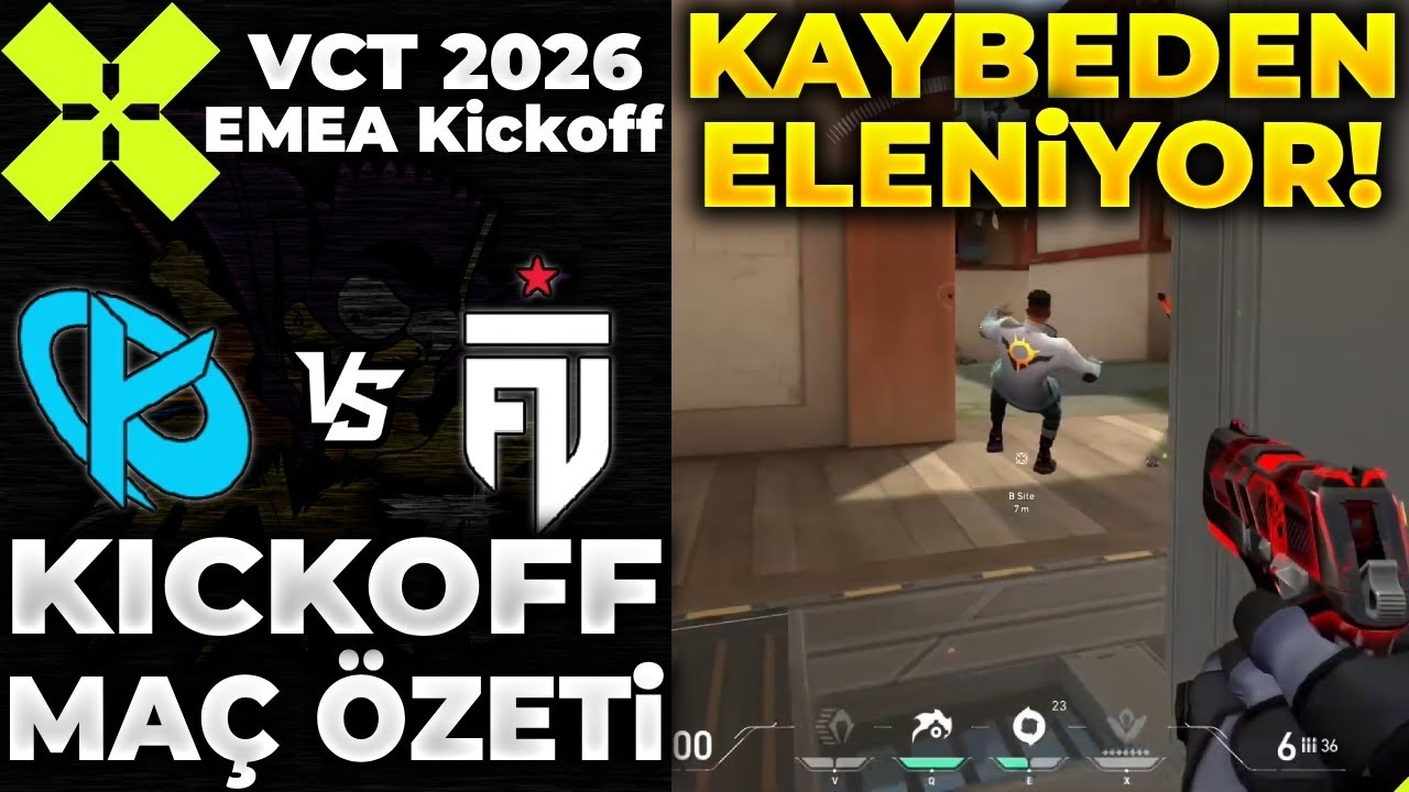 KARMINE CORP vs FUT MAÇ ÖZETİ | VCT 2026 EMEA Kickoff