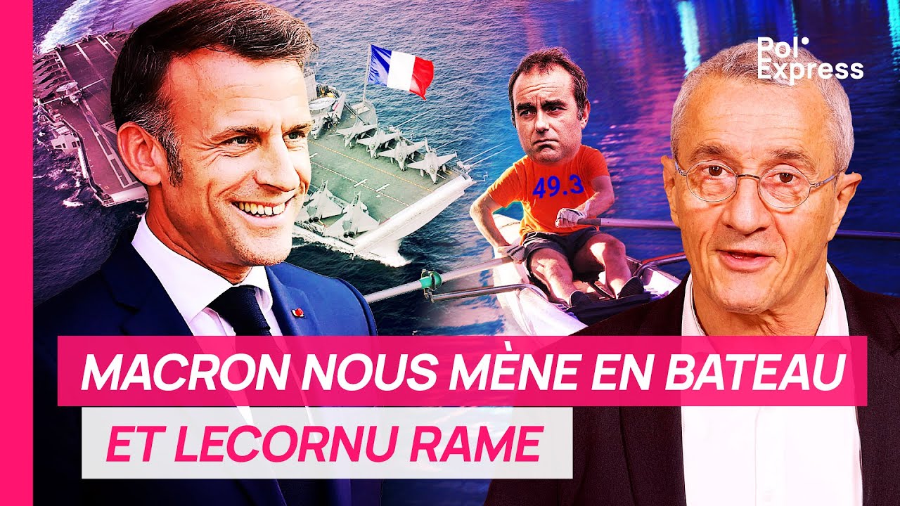 Porte-avions, budget : MACRON NOUS M&Egrave;NE EN BATEAU, ET LECORNU RAME