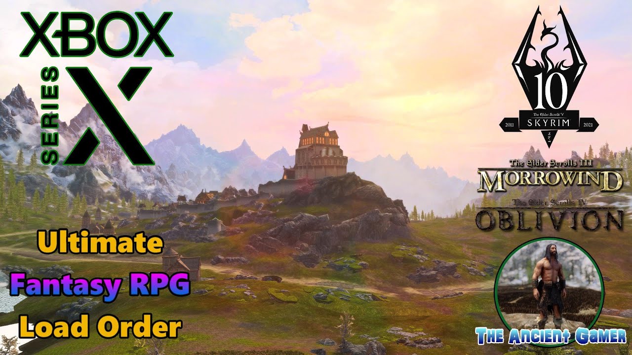 Skyrim Anniversary Edition, Xbox Series X Mods: Ultimate Fantasy RPG Load Order! 4K/60