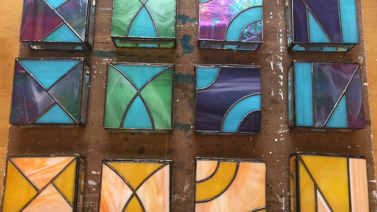 Lidded stained glass box (part 2)