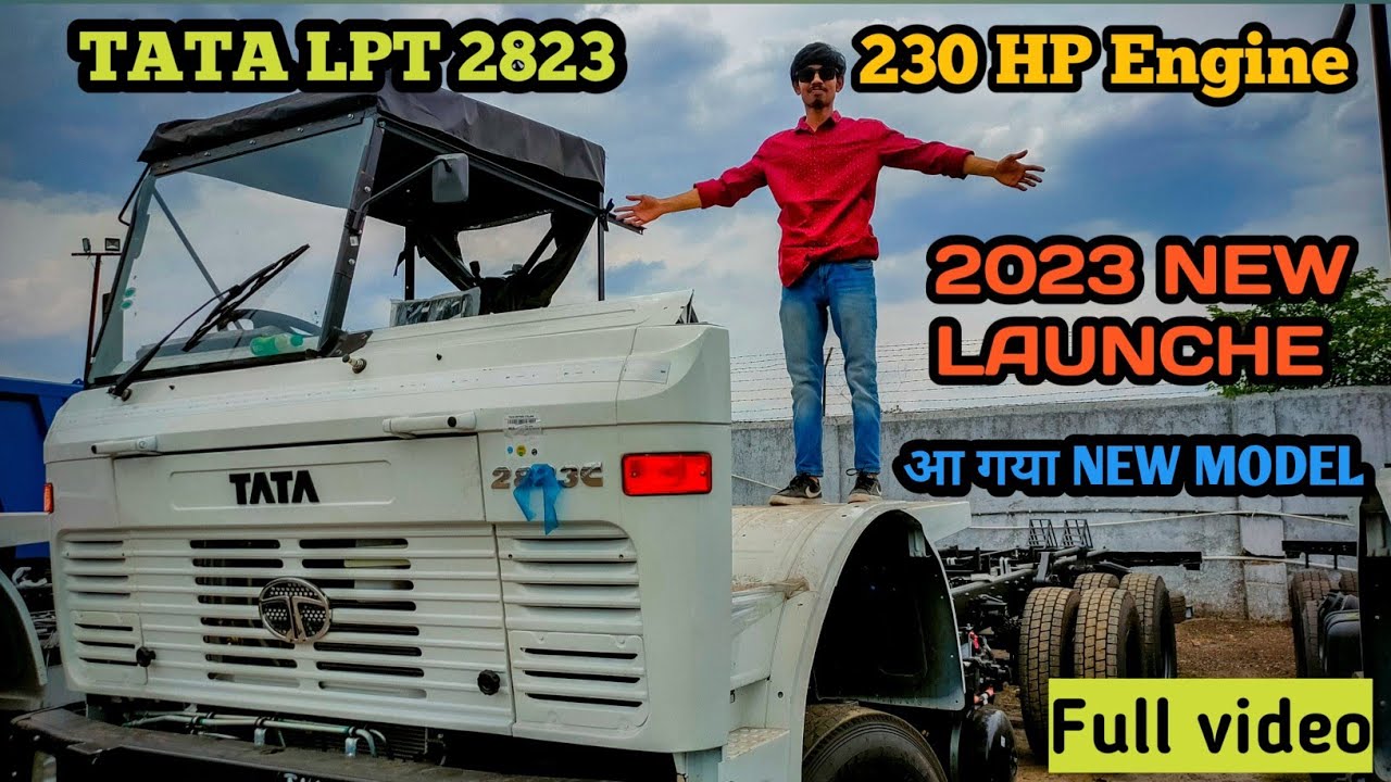 लो आ गया नया वाला BS6 TATA LPT 2823 / NEW model 2023 LAUNCHE Review video