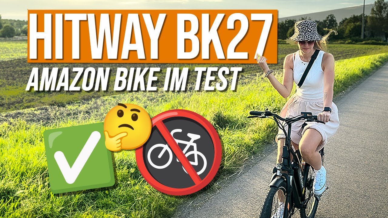 ⚡️ E-Bike für kleines Geld⚡️ Amazon Pedelec im Test - kann das was? | HITWAY BK27