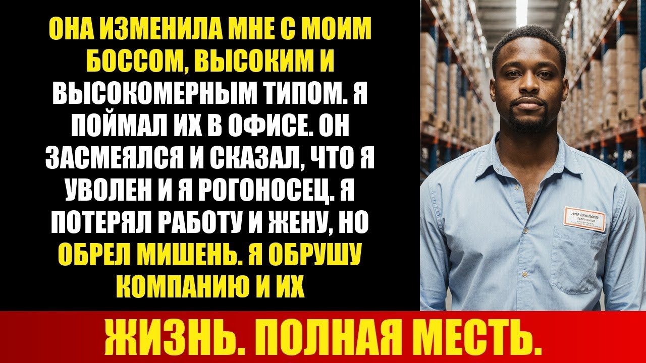 ОНА ИЗМЕНИЛА МНЕ С МОИМ БОССОМ, ВЫСОКИМ И ВЫСОКОМЕРНЫМ ТИПОМ. Я ПОЙМАЛ ИХ В ОФИСЕ. О...