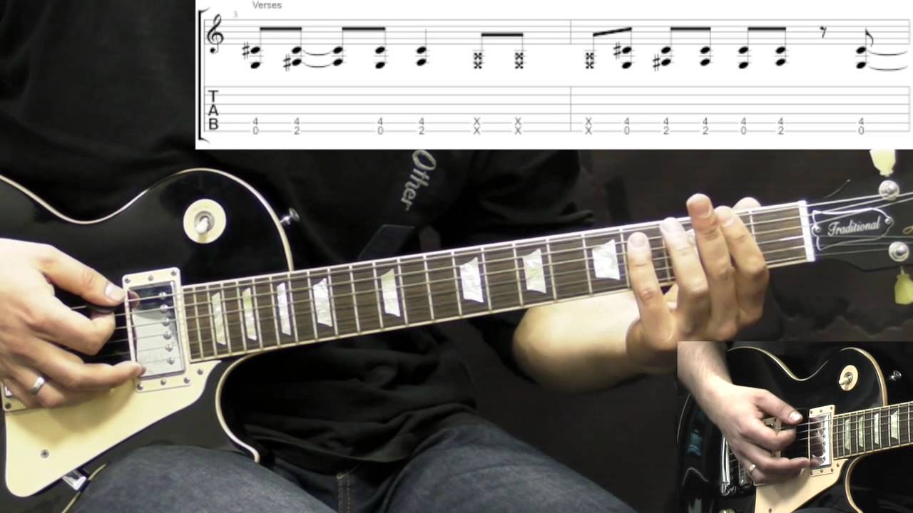 STP - Sex Type Thing - Guitar Lesson (with Tabs)