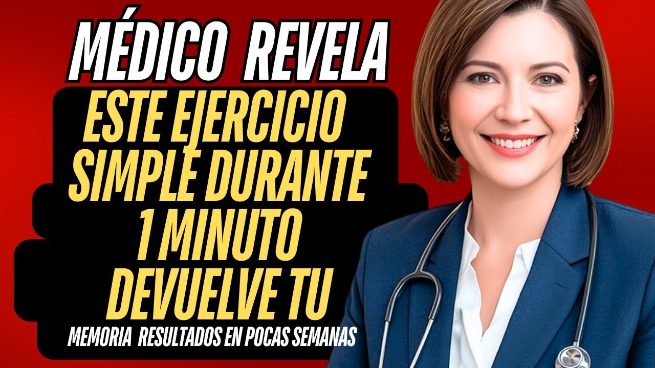 ESTE EJERCICIO DE 1 MINUTO DESPIERTA TU MEMORIA