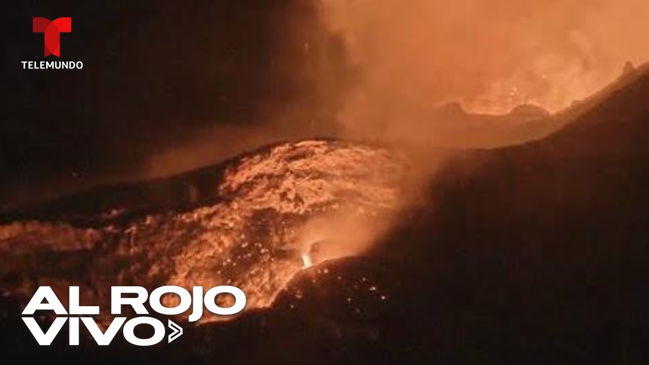 El volcán Kilauea entra en erupción y expulsa lava en HawáI | Al Rojo Vivo | Telemundo