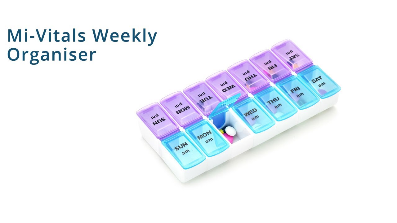 Mi Vitals AM/PM Week Organiser