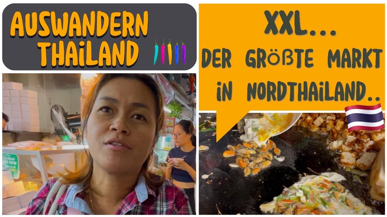 Warorot-Markt (Kad Luang) in Chiang Mai 🌴🇹🇭 · Thailand I VLOG 56