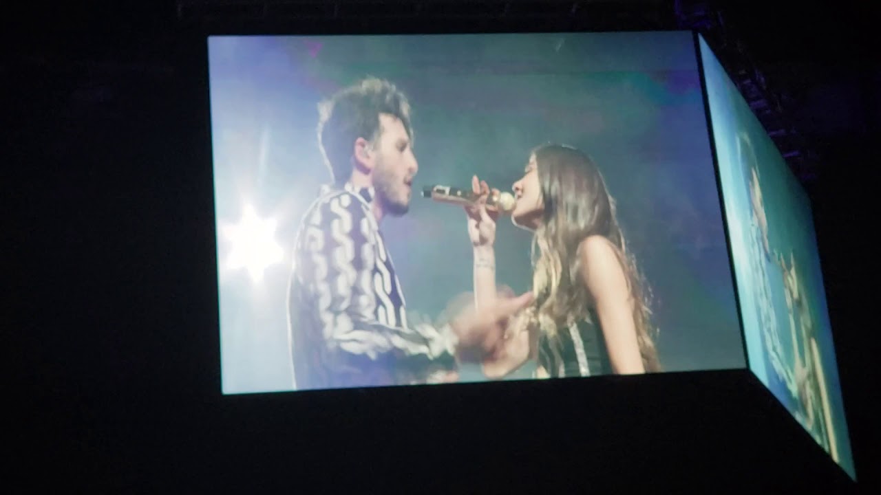 ¡EXCLUSIVO  HD!  Sebastián yatra y TINI - quiero volver ( en vivo) luna park  octubre de 2019