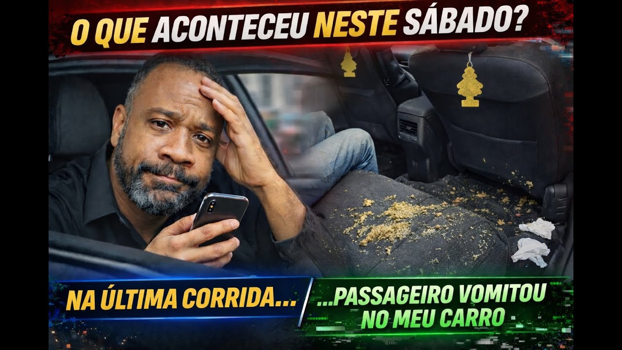 KIT SOBREVIVÊNCIA UBER: O que fazer se o passageiro passar mal.