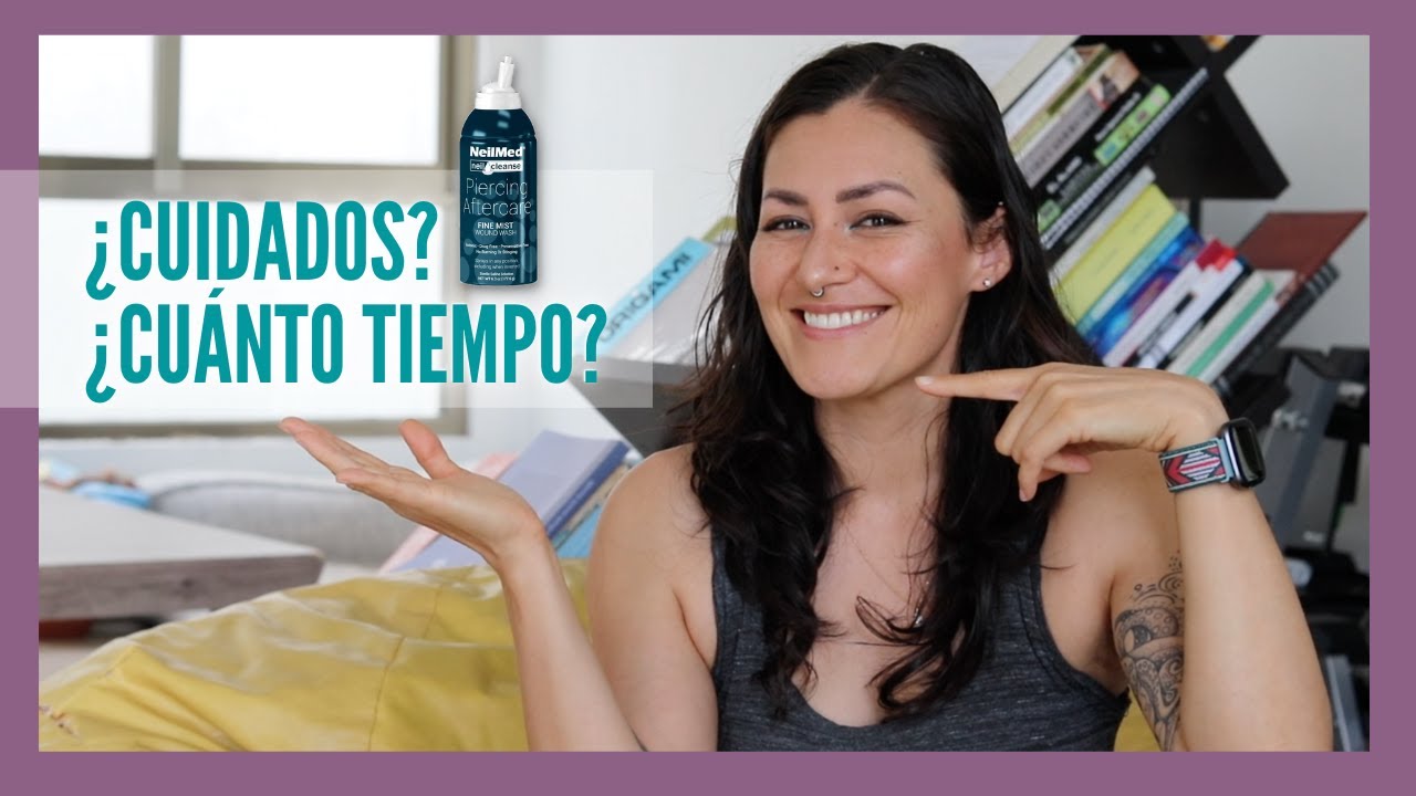 &iquest;Hasta cu&aacute;ndo llevar los cuidados? | Piercings