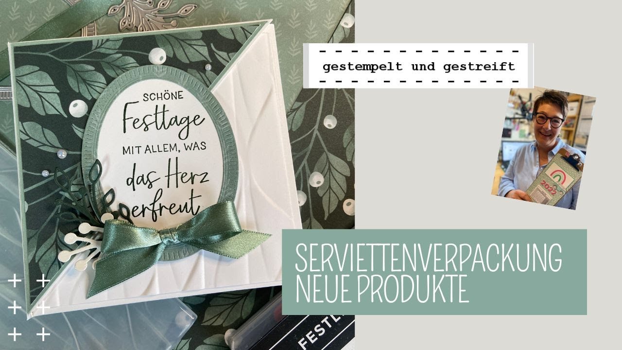 Serviettenverpackung | Neue Produkte | Perfekt Passende Blumen | Stampin´Up!