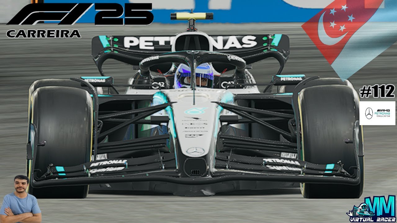 F1 25 - CARREIRA #112 - CORRIDA SINGAPURA