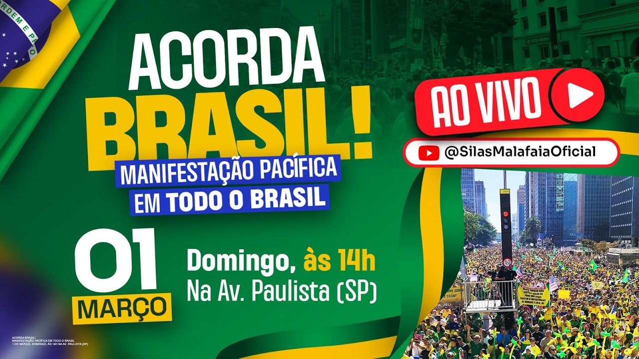 MANIFESTAÇÃO PACÍFICA 