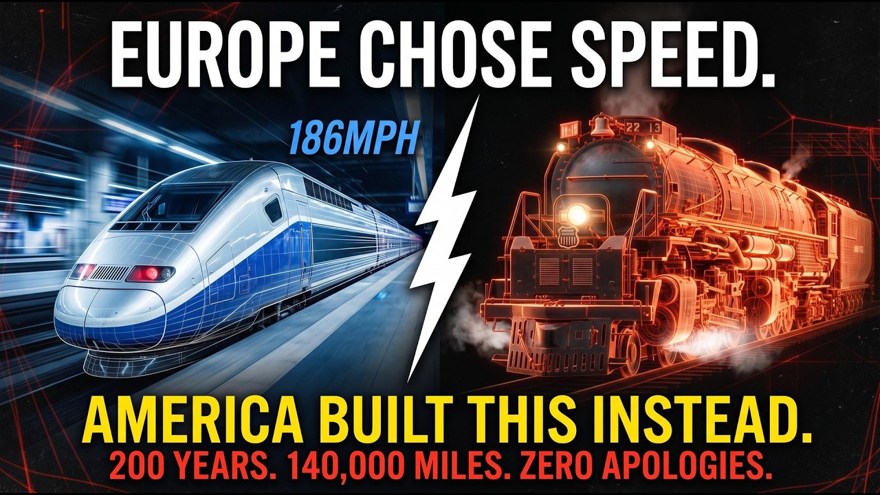 Why America Secretly Has the Most Advanced Railroad on Earth Nobody Told You!