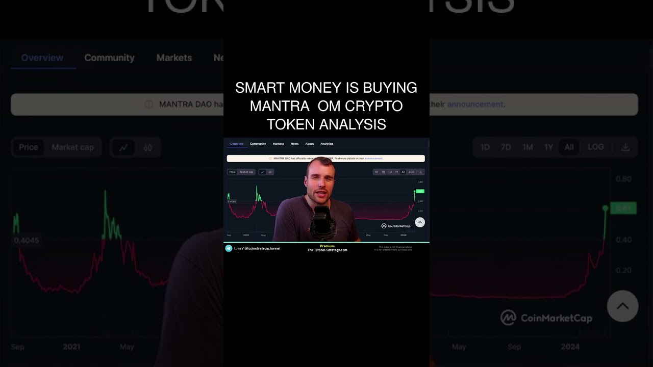 Smart Money is buying Mantra 🤩 Om Crypto Token Analysis