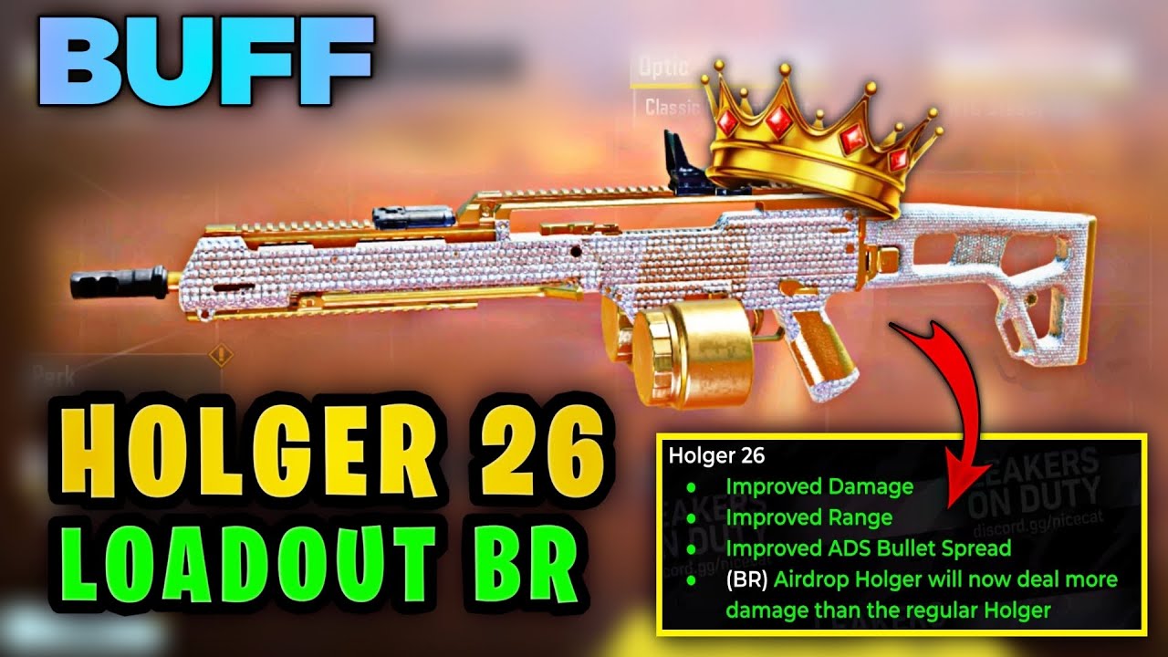 *S9 BUFF* Long Range ! Zero Recoil ! Best Holger 26 Loadout br 🤯 Best Holger 26 Gunsmith br🔥