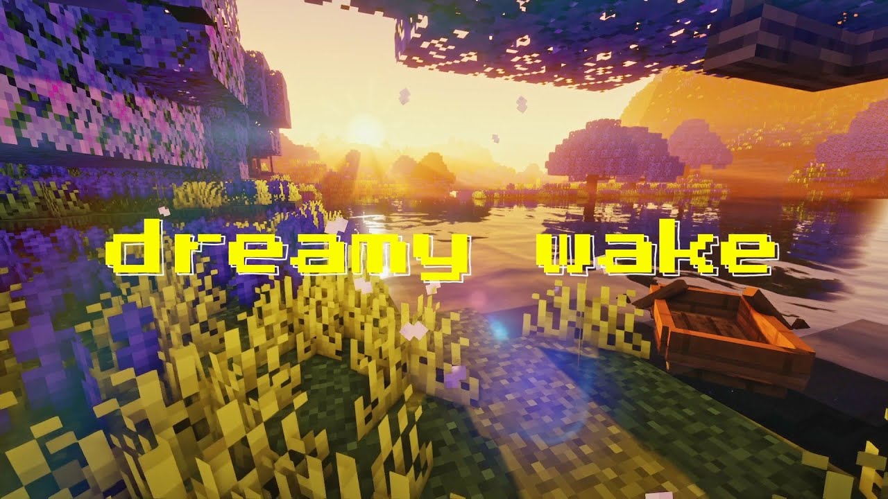 dreamy wake ☀️ morning glow up time... [minecraft aesthetic  and calming music to start the day]