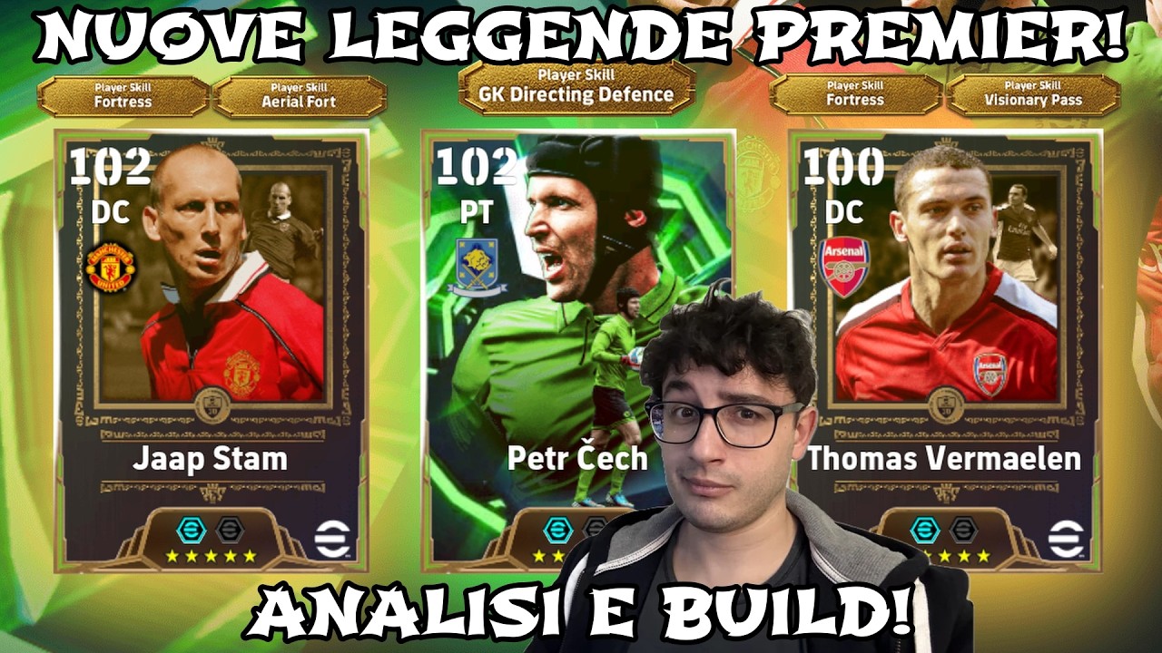 Efootball || AGGIORNAMENTO 09/03! ANALISI E BUILD NUOVE LEGGENDE! CECH IL NUOVO PORTIERE + FORTE?