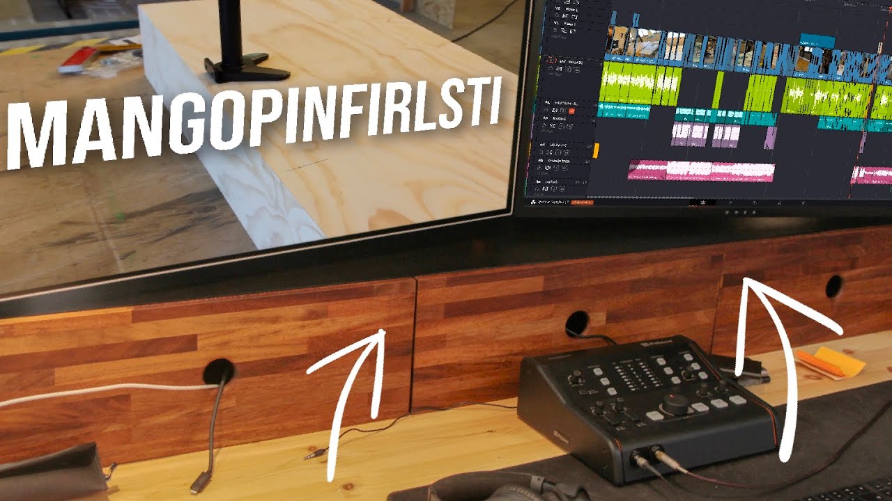 Riorganizziamo la POSTAZIONE da EDITING - Big Rocket Project 🚀