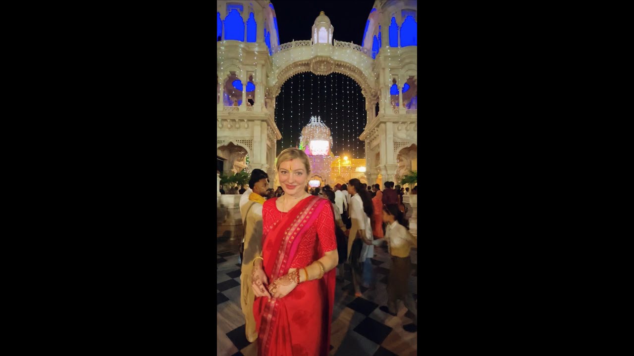 Experience at Iskcon Temple in Vrindavan ✨🙏🏼❤️