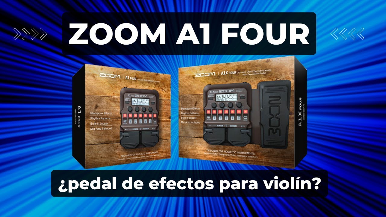 Zoom A1 Four - ¿Vale la pena comprar este pedal?