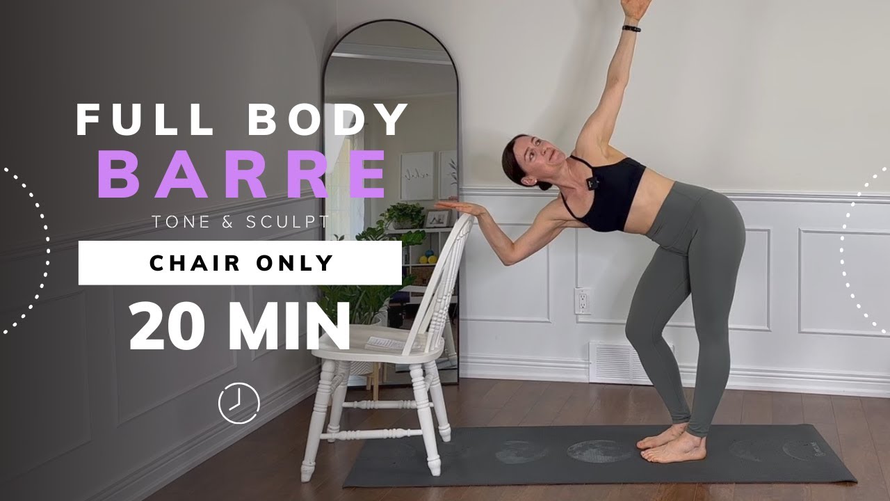 20 Min Pilates/Barre | Lunchtime Desk-Friendly Workout | Beginner + Prenatal Friendly (Moderate)