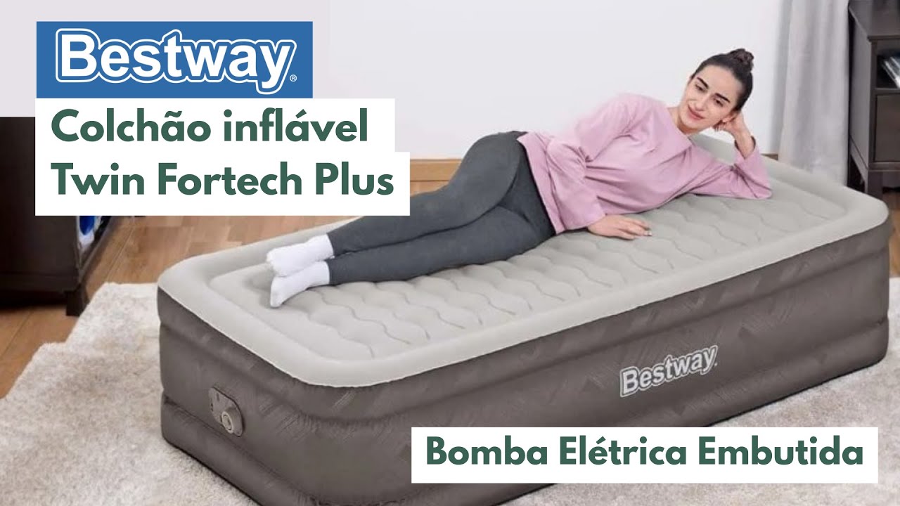 Colchão Inflável de Solteiro da Bestway | @bestwaybrasil