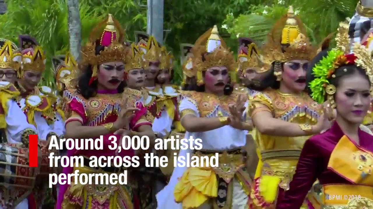 One month-long Bali Arts Festival kicks off with multicultural parade
