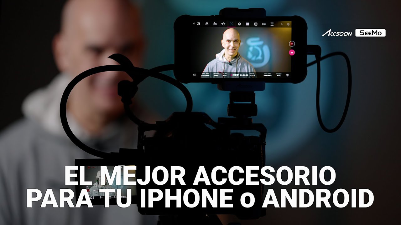 EL MEJOR ACCESORIO PARA TU CELULAR SI ERES FOTOGRAFO O VIDEOGRAFO | ACCSOON SEEMO