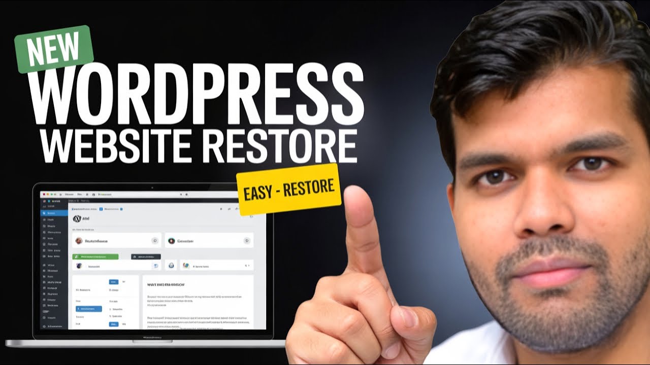 WordPress Website Restore Full Guide (Beginner Friendly)