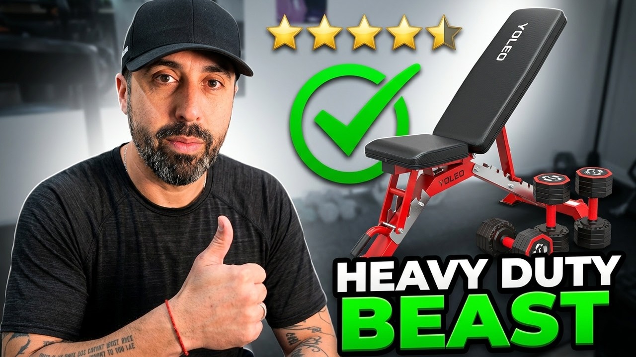 YOLEO Adjustable Weight Bench Review &mdash; 2315LB Heavy Duty Power