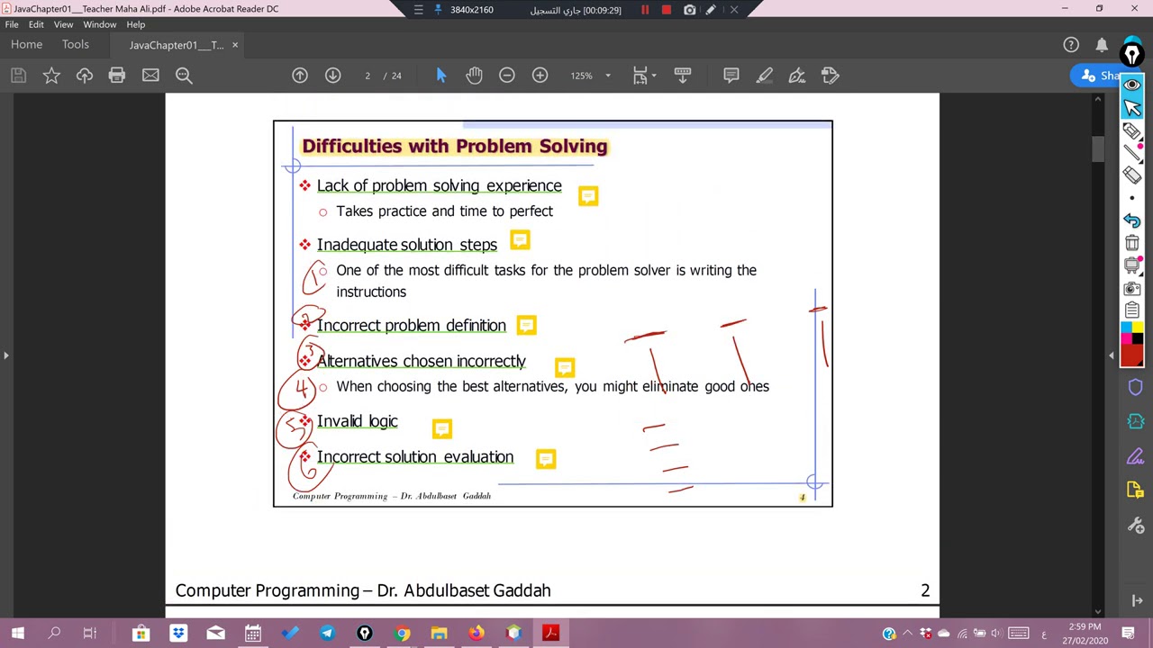 Chapter 1 - Problem Solving _ part 1