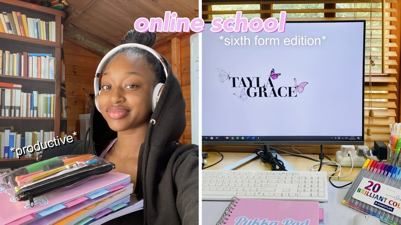 online school day in a life *sixth form edition* 2021