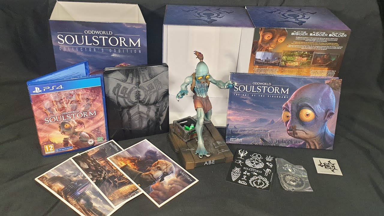 Unboxing: Oddworld Soulstorm Collector's 'Oddition' Edition on PS4