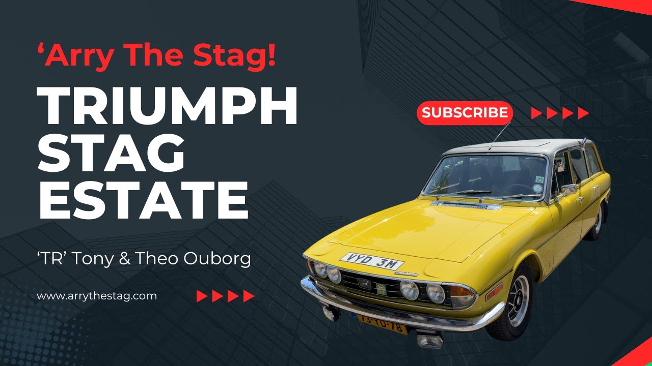 RAREST Triumph Stag Estate EVER! | TR Tony & Theo Ouborg Classic Car Review