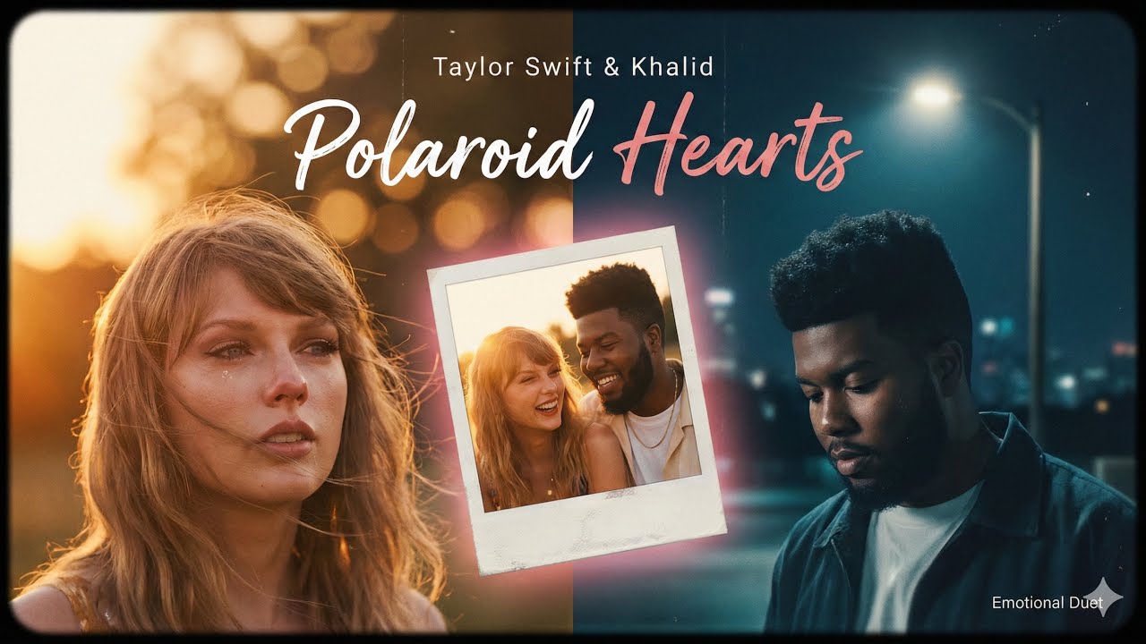 Taylor Swift ft Khalid - Polaroid Heart (Official Fan Made AI Music Video)