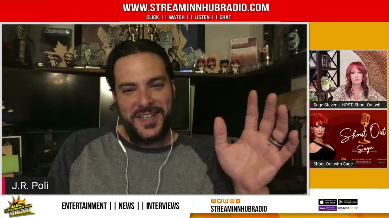 SHOUT OUT WITH SAGE - Real Talk Segment Featured Guest JR. Poli