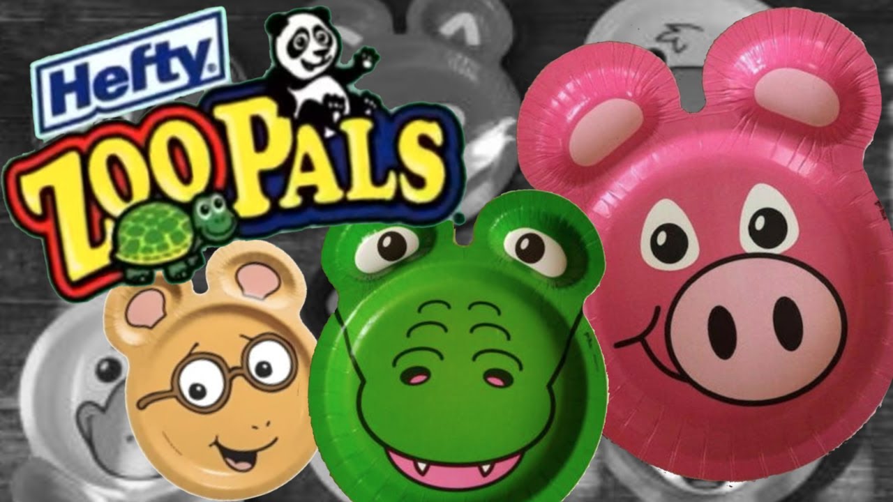 Бумажные тарелки Zoo Pals — от моды к забвению (2003–2007)