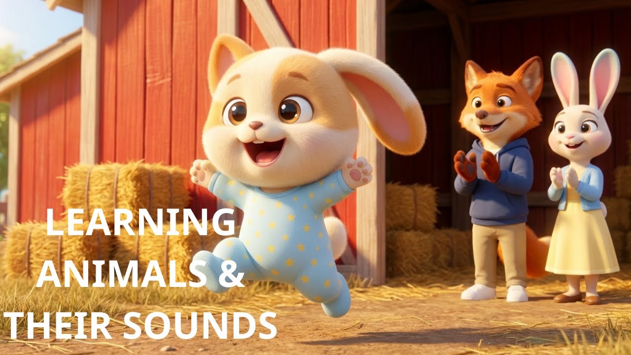 Zootopia 2 | Learn Animals & Their Sounds 🐮🦆🐷 | Nick, July & Their Baby