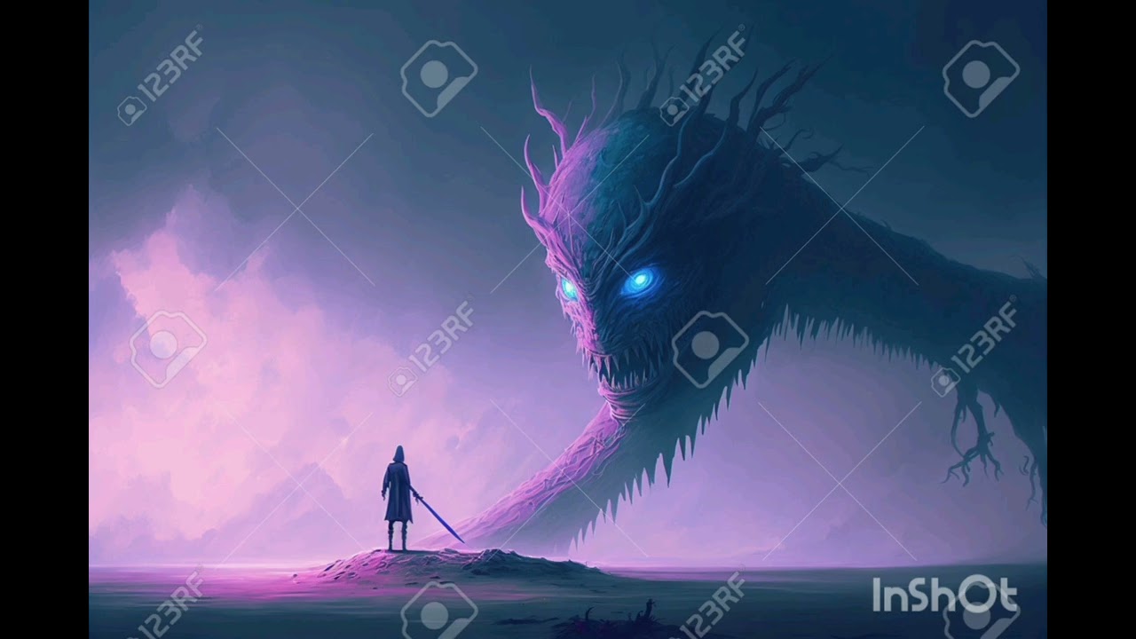Monstre aux yeux ouverts 