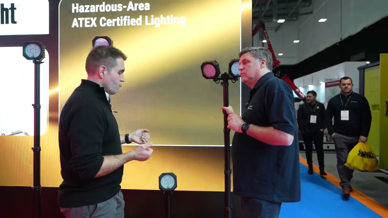 Shindaiwa INMP82R Site Bright — Lighting with Built In Warning Lights