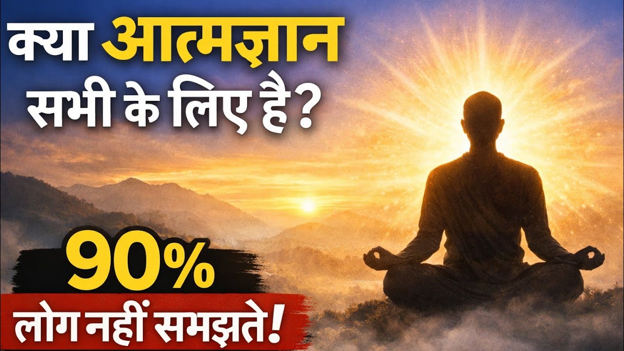 क्या आत्मज्ञान सभी के लिए संभव है? 90% लोग यहाँ रुक जाते हैं! #InnerAwakening #SelfRealization