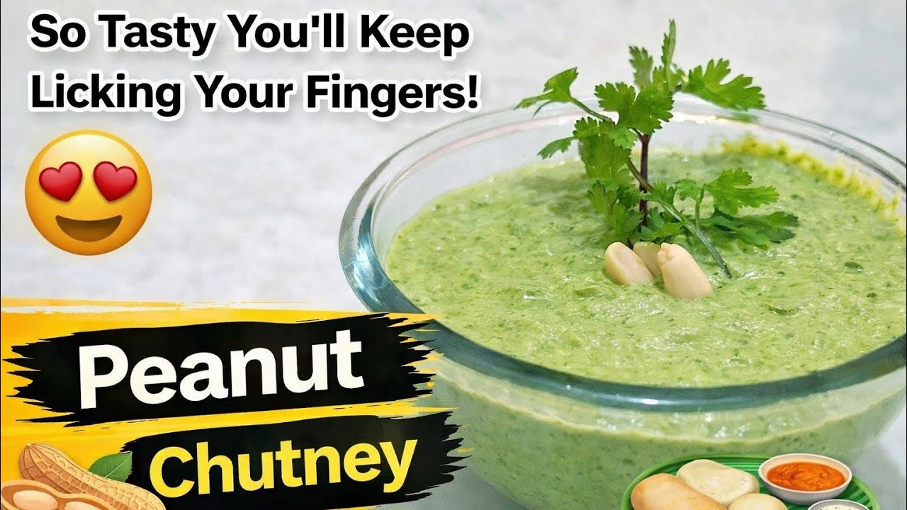 Peanut Chutney Recipe | झटपट मूंगफली की चटनी