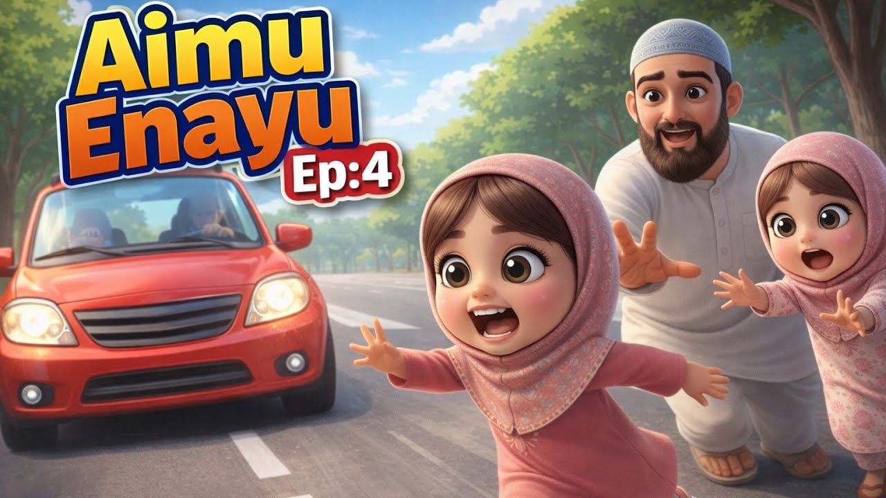 Aimu Enayu Ep 4 | Ghar se Nikalne ki Dua & Safar ki Dua | Islamic Moral Story for Kids