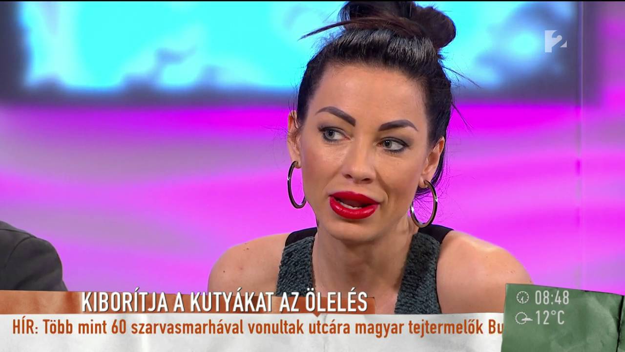 Vicces: Voksán Virág kutyája megizzasztotta a Mokka csapatát - tv2.hu/mokka