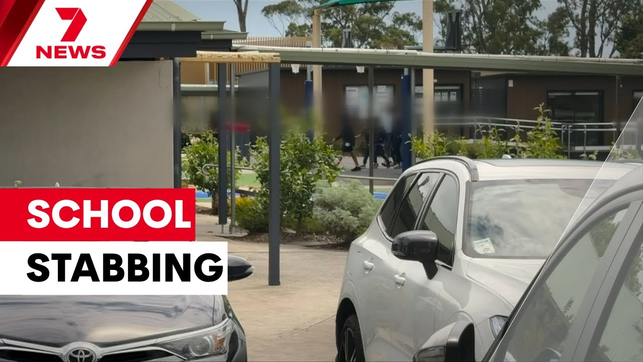Eight-year-old stabbed at Melbourne school, his attacker just 11 | 7NEWS