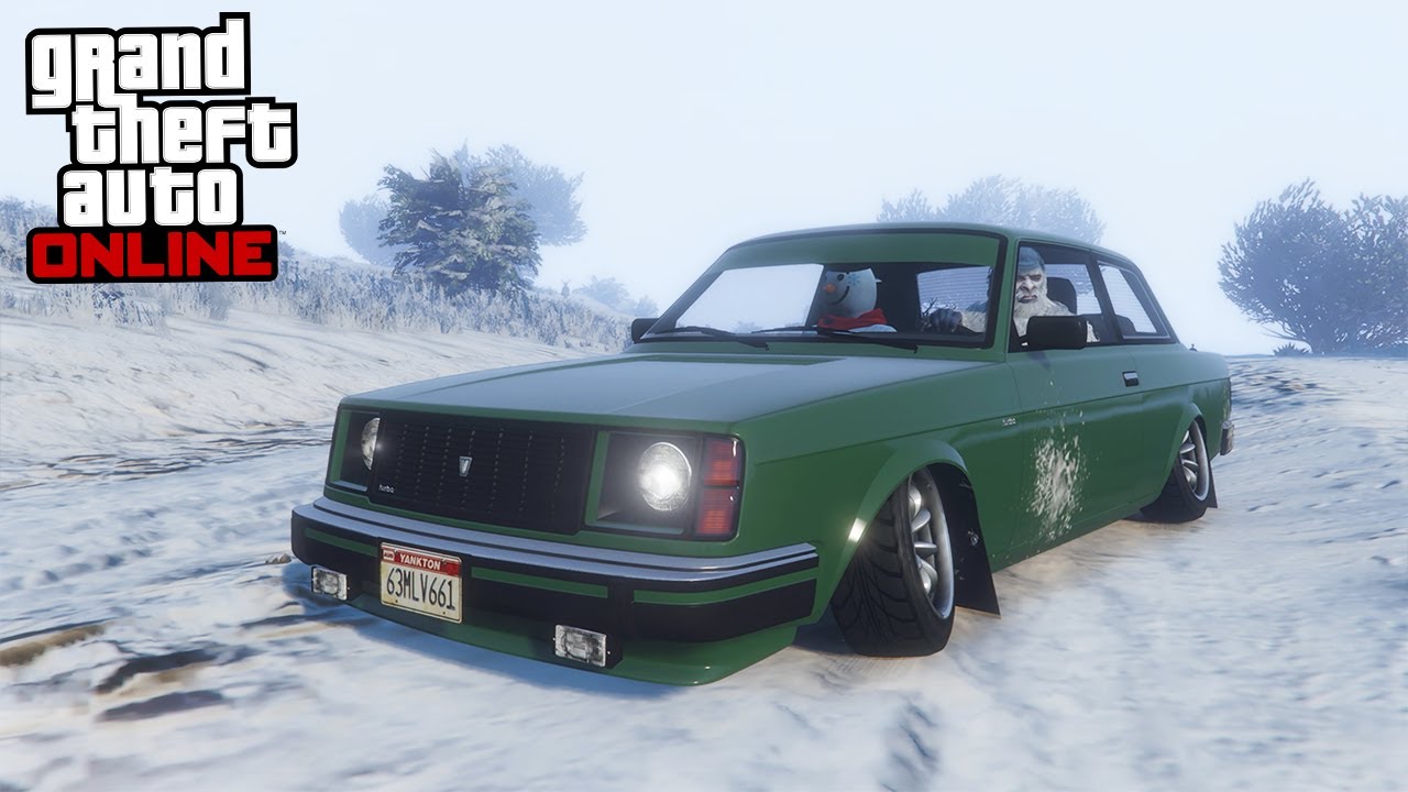 GTA ONLINE - SLADDAR VOLVO 240 I SN&Ouml;N & TJ&Auml;NAR MILJONER