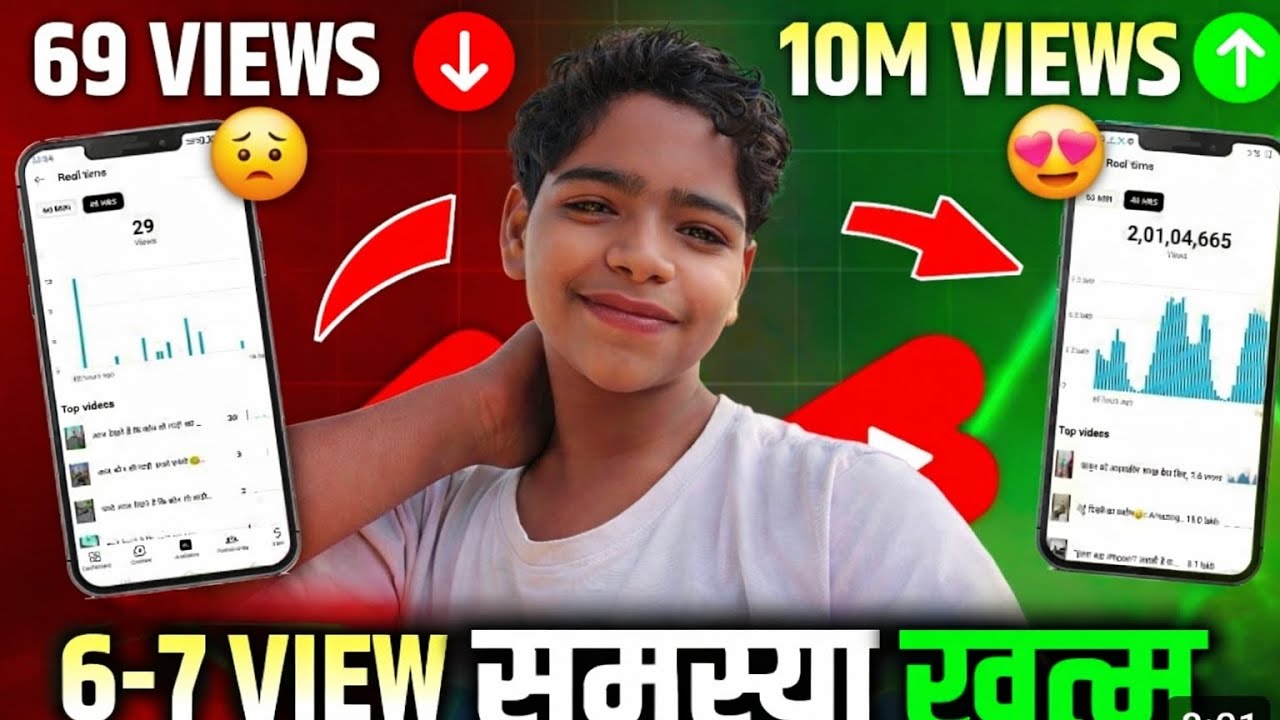 6-7 view समस्या खत्म 🫵🏻 THE GOPAL TECH 👎 Videos viral kaise 2minut me ❤️‍🔥