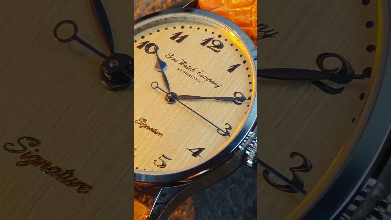 Sero Watch Company - Signature Gold #microbrandwatch #watch #reddial #unboxing